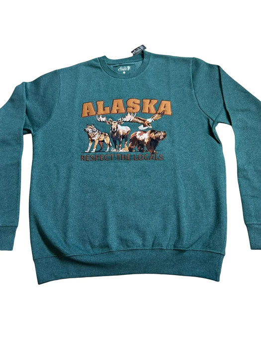 Respect The Locals Embroidered Crew Neck SOFT GOODS / CREW NECKS