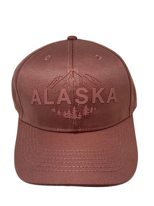Rubber Mountain Alaska Trees, Baseball Hat WEARABLES / BASEBALL HATS