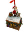 Santa on Log Cabin, Light Up Ornament COLLECTIBLES / ORNAMENTS