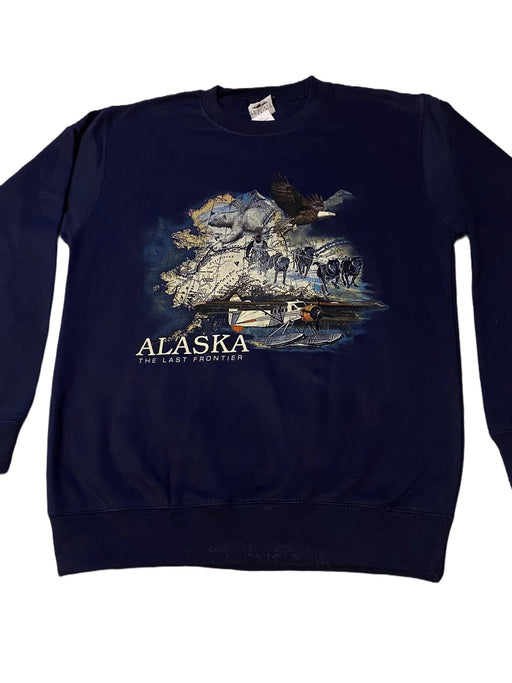 Scenic Map Alaska, Crew Neck SOFT GOODS / CREW NECKS