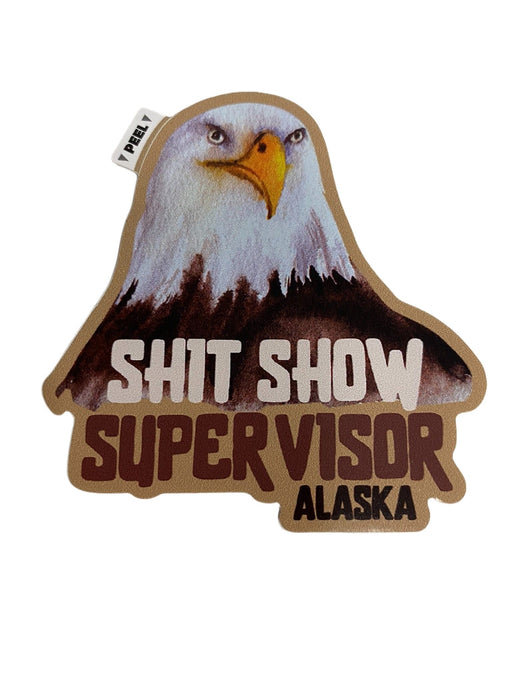 Shit Show Supervisor, Sticker COLLECTIBLES / STICKERS