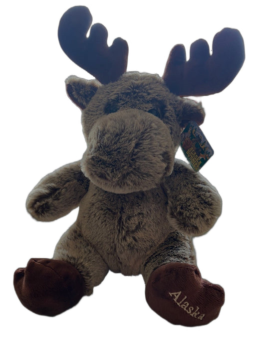 Sitting Moose, Premium Plush Fabric KIDS / PLUSH