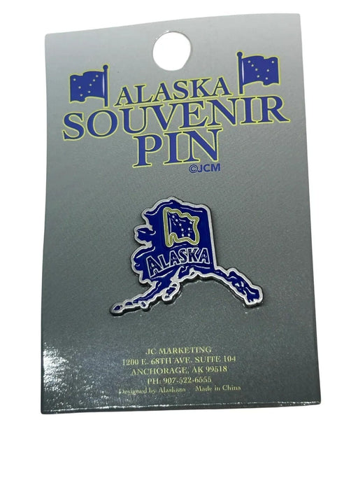 State Shape with flag, Pin COLLECTIBLES / PINS