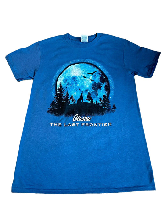 Super Moon Wolf, Adult T-shirt SOFT GOODS / T-SHIRT