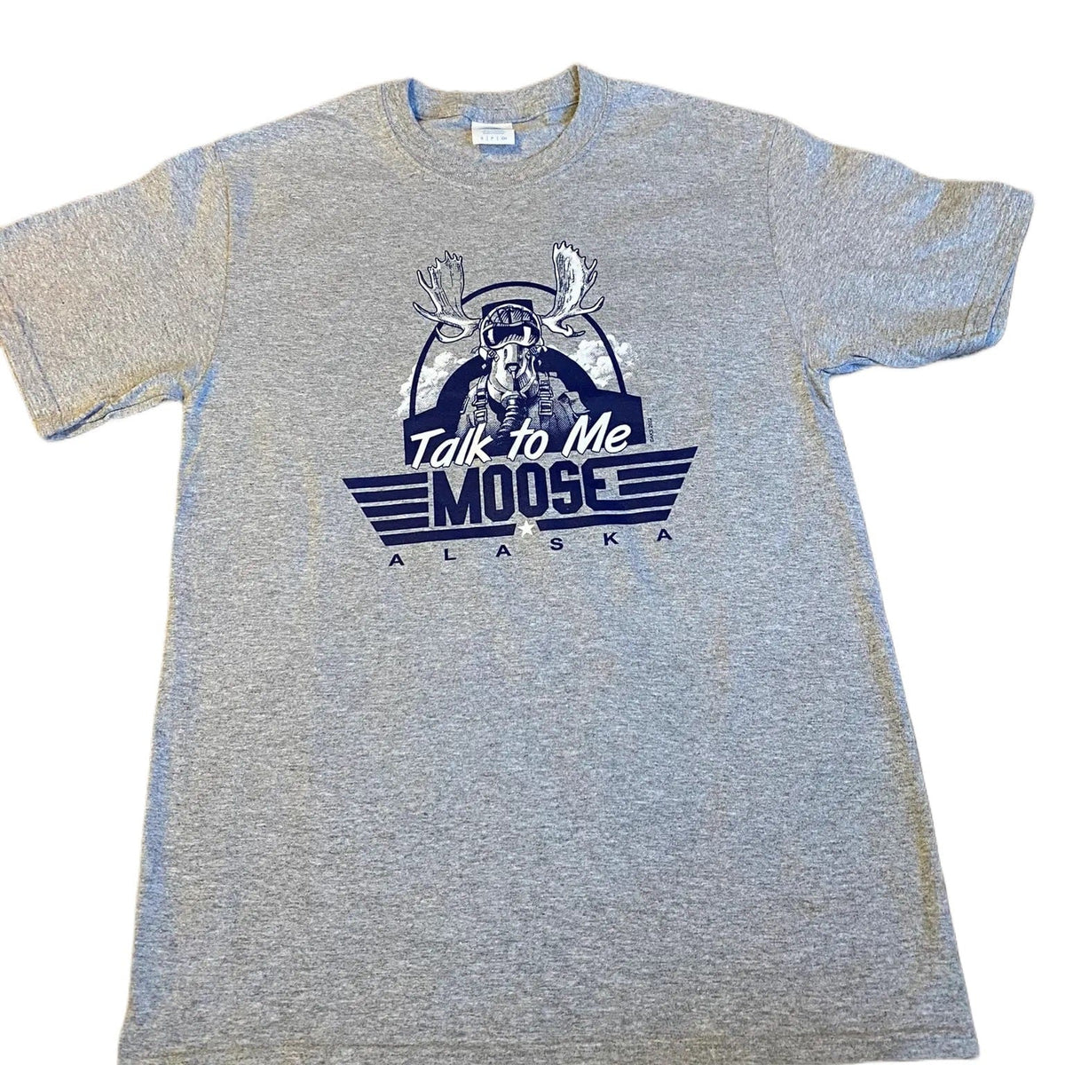 Talk to me Moose, Adult T-shirt — Polar Bear Gifts