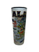 Tall Frosted  Alaska Map Shooter KITCHEN / SHOT GLASSES
