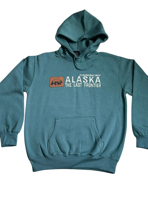 Tanner Grizzly Embroidered, w/ Leather Patch Hoodie SOFT GOODS / S-SHIRTS