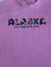 Text Floral Alaska Embroidered T-shirt SOFT GOODS / T-SHIRT