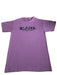 Text Floral Alaska Embroidered T-shirt SOFT GOODS / T-SHIRT