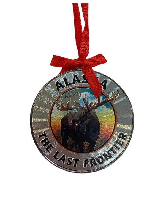 The Last Frontier Moose Foil Ornament COLLECTIBLES / ORNAMENTS