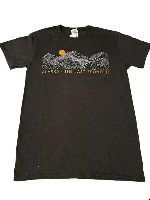 Topographic Mountain  Anchorage, Adult T-shirt SOFT GOODS / T-SHIRT