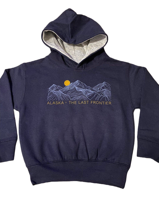 Topographic Mountain, Youth Hoodie Kids / Sweatshirt