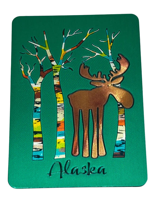 Twiggy Moose Foil, Magnet COLLECTIBLES / MAGNETS