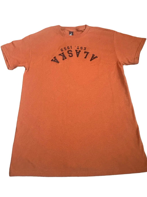Upside Down Alaska Embroidered T-shirt SOFT GOODS / T-SHIRT