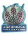 Watercolor Fireweed, Anchorage Sticker COLLECTIBLES / STICKERS