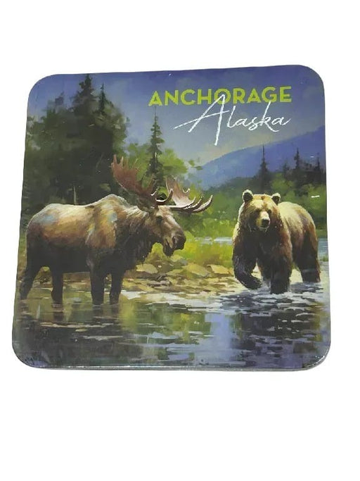 Wild Impressions Anchorage, 2 Pack Coaster Set KITCHEN / COASTERS