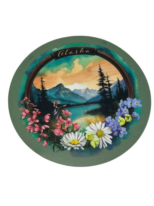 Wildflower Porthole Sticker COLLECTIBLES / STICKERS