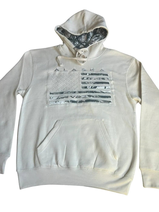 Winter Camo Flag Hoodie Sweatshirts