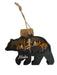 Wood Bear Cut out, Ornament COLLECTIBLES / ORNAMENTS
