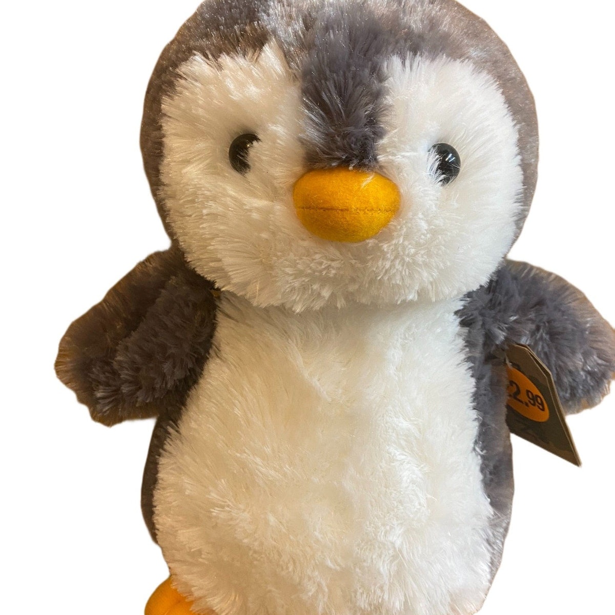 Gray Penguin Plush Toy 2024