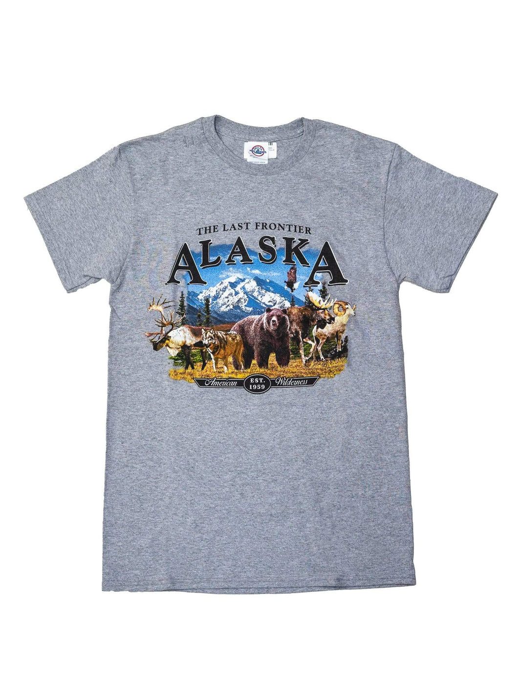 Adult T-Shirt - Alaska's Big Five — Polar Bear Gifts