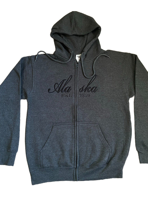 Men's Sweatshirt Full-Zip Pullover - Alaska