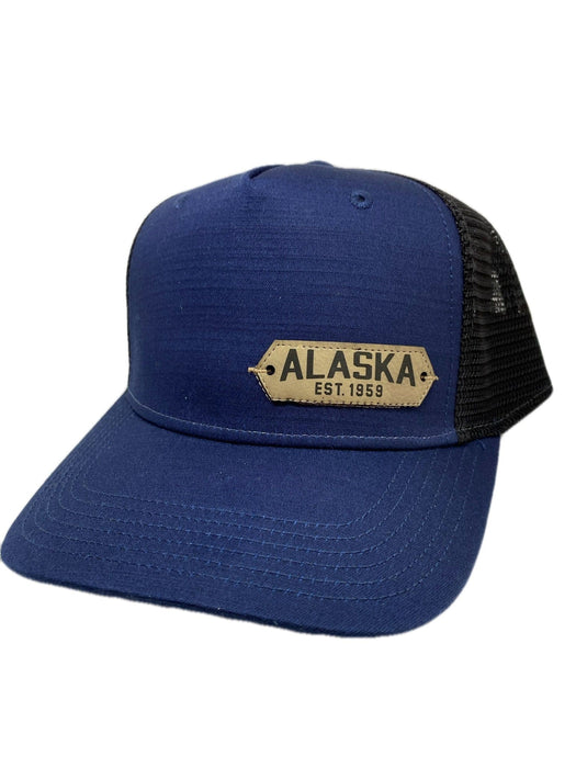 Alaska EST 1959 patch, Roadie Trucker Hat WEARABLES / BASEBALL HATS