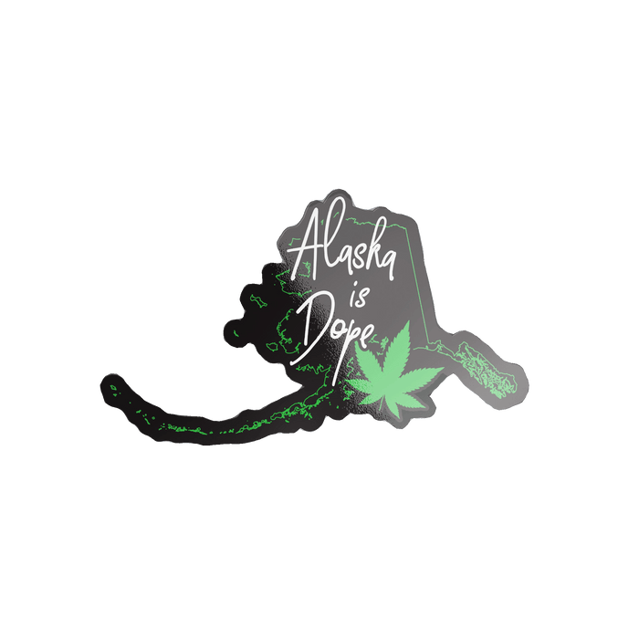 Alaska is Dope Sticker COLLECTIBLES / STICKERS