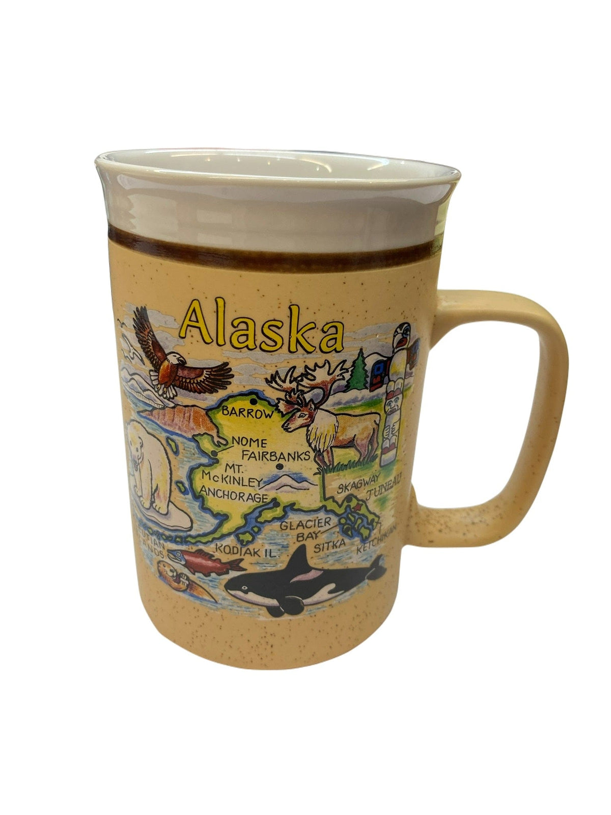 Alaska Map mug — Polar Bear Gifts