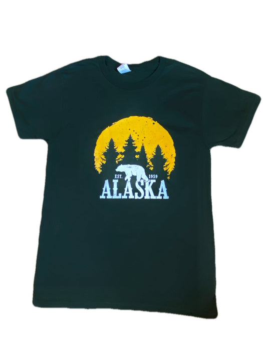 Alaska Moon Bear, Adult T-shirt SOFT GOODS / T-SHIRT