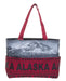 Alaska Skyline Bag, Red TRAVEL / TOTES & BAGS