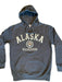 Alaska Wilderness Bear Patch Hoodie - Charcoal SOFT GOODS / S-SHIRTS