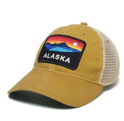 Baseball Hat - Alaska Horizon Trucker - Yellow WEARABLES / BASEBALL HATS