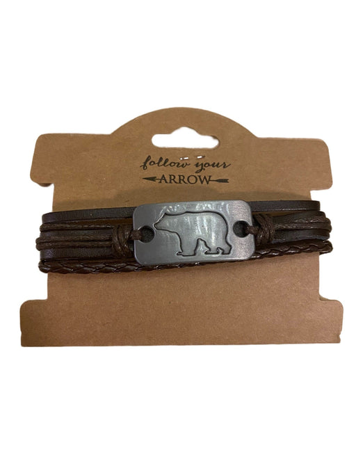 Bear Plate Bracelet JEWELRY