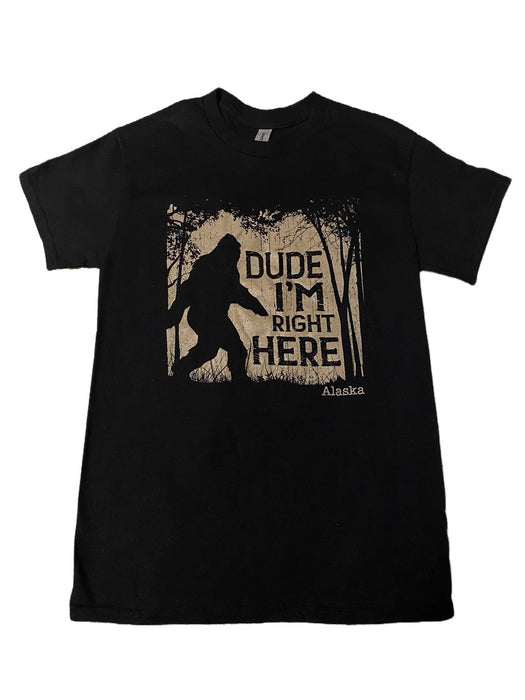 Big Foot, Dude adult T-shirt SOFT GOODS / T-SHIRT