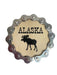 Bike Chain w/ Wood, Magnet COLLECTIBLES / MAGNETS