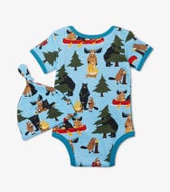 Dam Cute, Life in the Wild Baby Bodysuit & Hat SOFT GOODS / KIDS