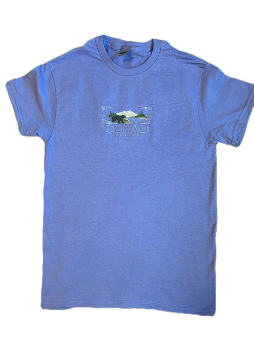 Denali River Bear Embroidered T-Shirt SOFT GOODS / T-SHIRT