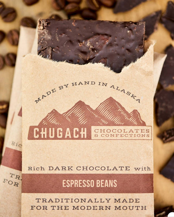 Espresso Bean , Chugach Chocolate Bar FOOD / CHOCOLATE