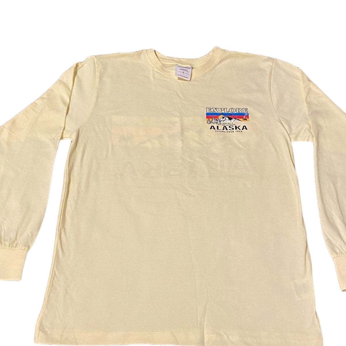 Explore Alaska, Long Sleeve Shirt — Polar Bear Gifts