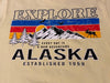 Explore Sunset Alaska, Adult T-shirt SOFT GOODS / T-SHIRT