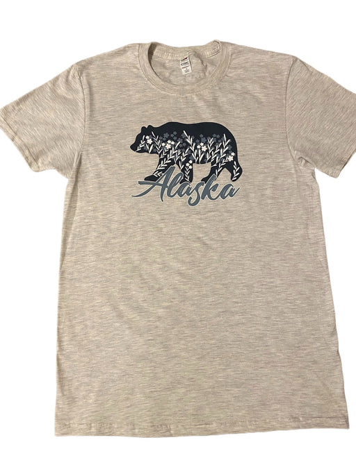 Flower Bear, Adult T-shirt SOFT GOODS / T-SHIRT