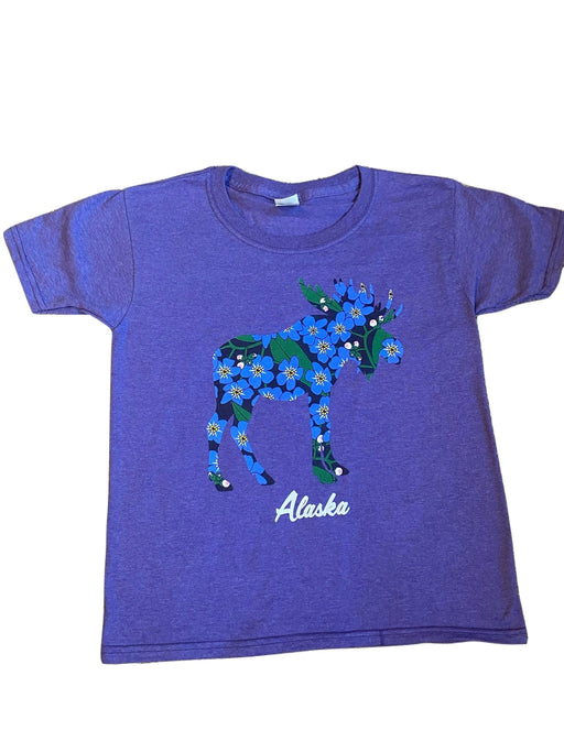 For-get-me-not Moose, Youth T-shirt SOFT GOODS / KIDS