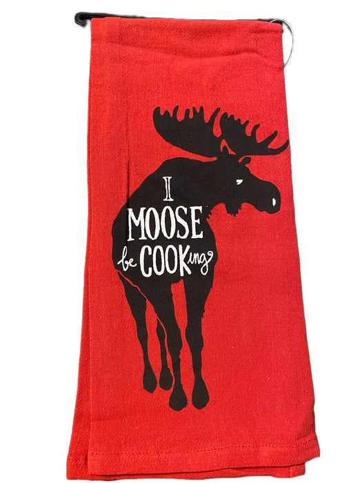 I Moose Be Cooking Tea Towel KITCHEN / ACCESSORIES
