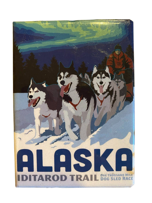 Iditarod Trail, Sled Dog Magnet COLLECTIBLES / MAGNETS