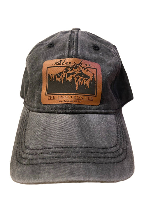 Leather Mountain Patch, Baseball Hat WEARABLES / BASEBALL HATS