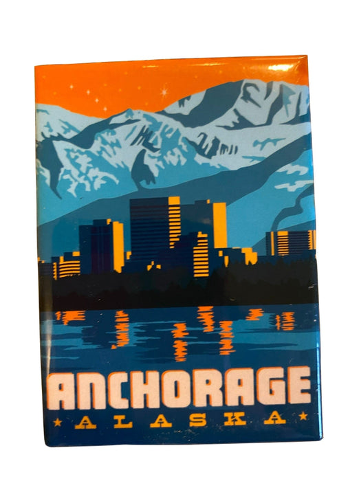 Magnet - Anchorage Skyline COLLECTIBLES / MAGNETS