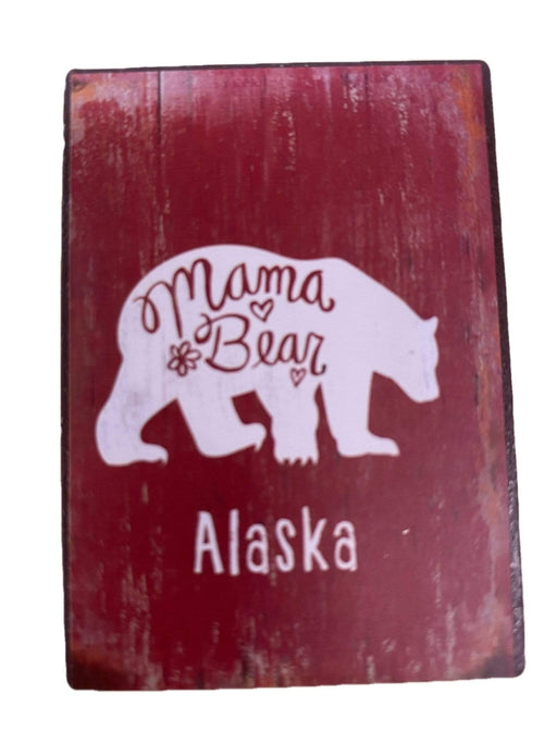 Mama Bear Metal Magnet COLLECTIBLES / MAGNETS