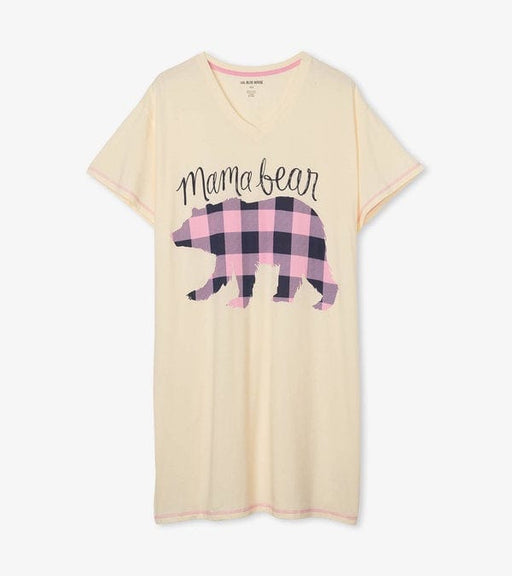 Mama Bear, Plaid Sleep Shirt SOFT GOODS / SLEEP WEAR
