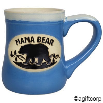 Mama Bear Pottery Mug KITCHEN / MUGS, ASSORTED